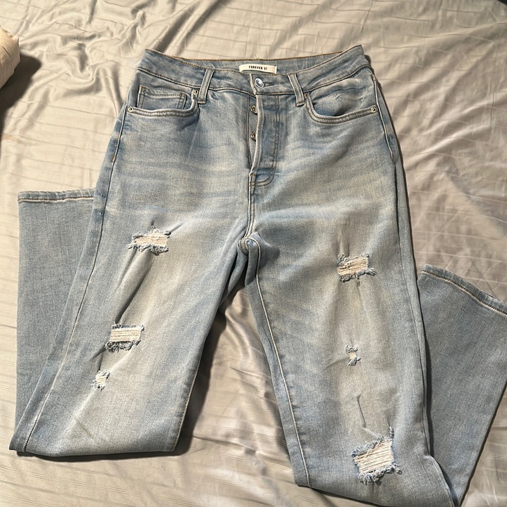 High waisted forever 21 pants size 28